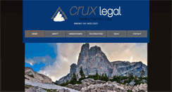 Desktop Screenshot of cruxlegal.com
